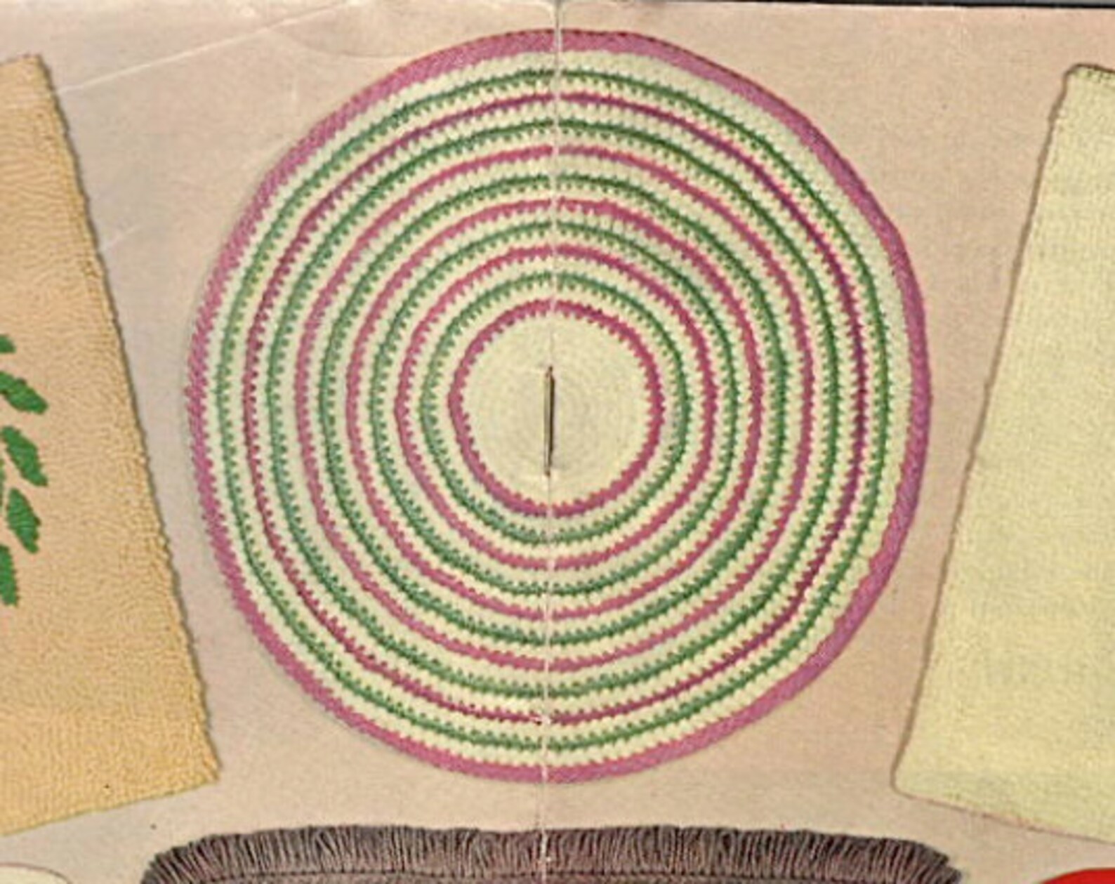 So Easy Classic Rag Rug Pattern Vintage 1950s Craft Instant Etsy