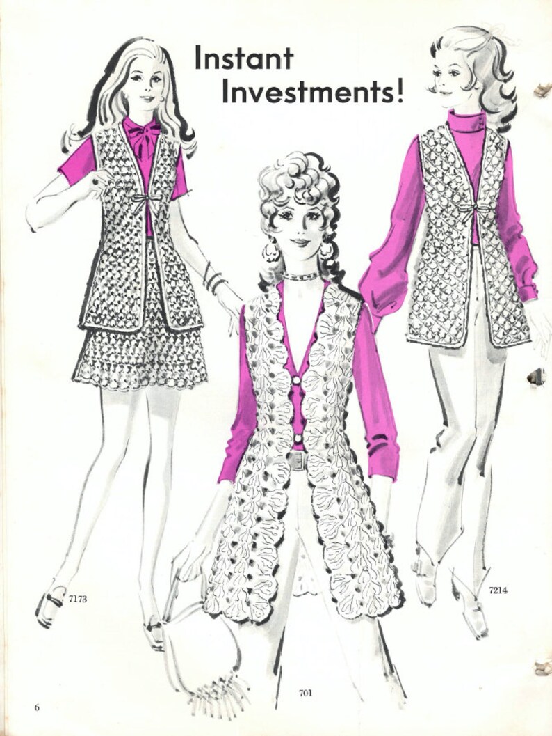 1970s Needlecraft Mail Order Catalog Ebook Laura Wheeler Etsy