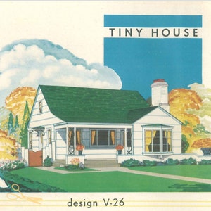 e-boek vintage huisstijlen 24 + jaren 40, instant digitale download pdf, halverwege de eeuw, klassiek Cape Cod