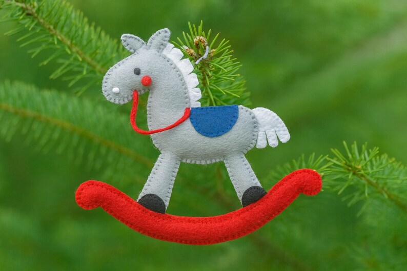 15 Fun Felt Ornament Patterns - PDF Digital Download for Immediate Use ...