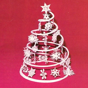 50 Retro Snowflake Christmas Ornament Crochet Patterns Instant image 4