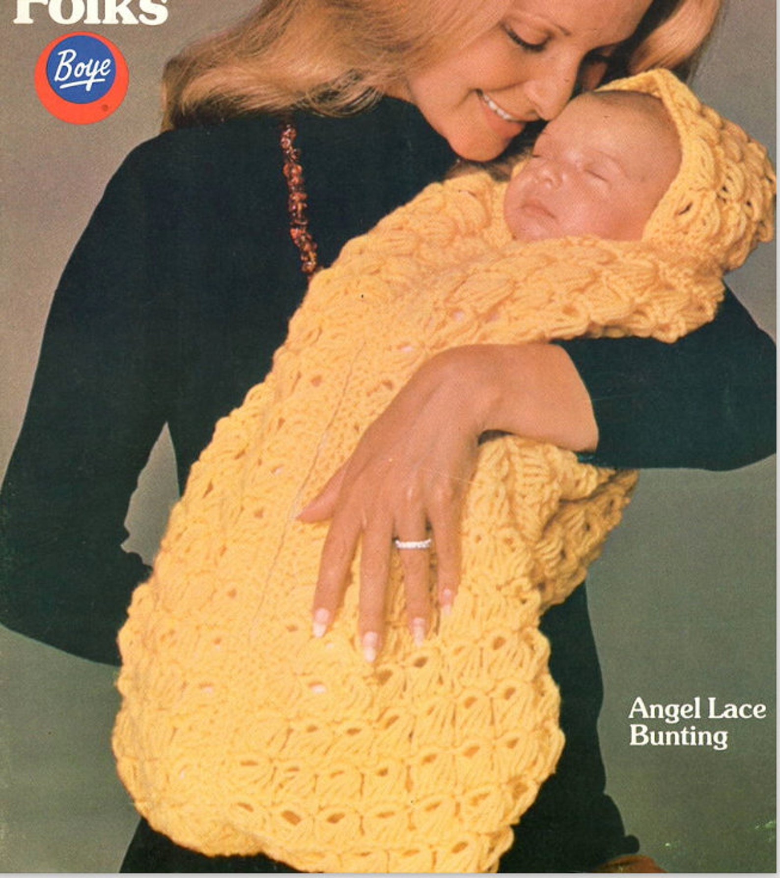 Easy Baby Bunting Crochet Pattern Infant PDF Instant Digital Etsy