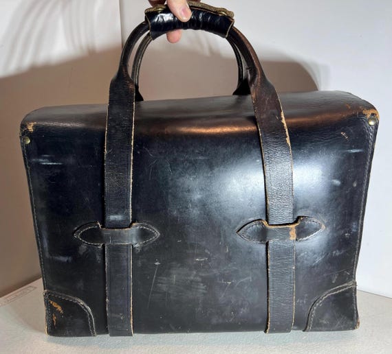 B-4B 米軍　80's スーツケース　デッドストック Vintage Military Briefcase Leather US Property Type VIII Class 1