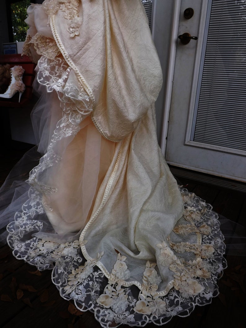 victorian wedding dress costume