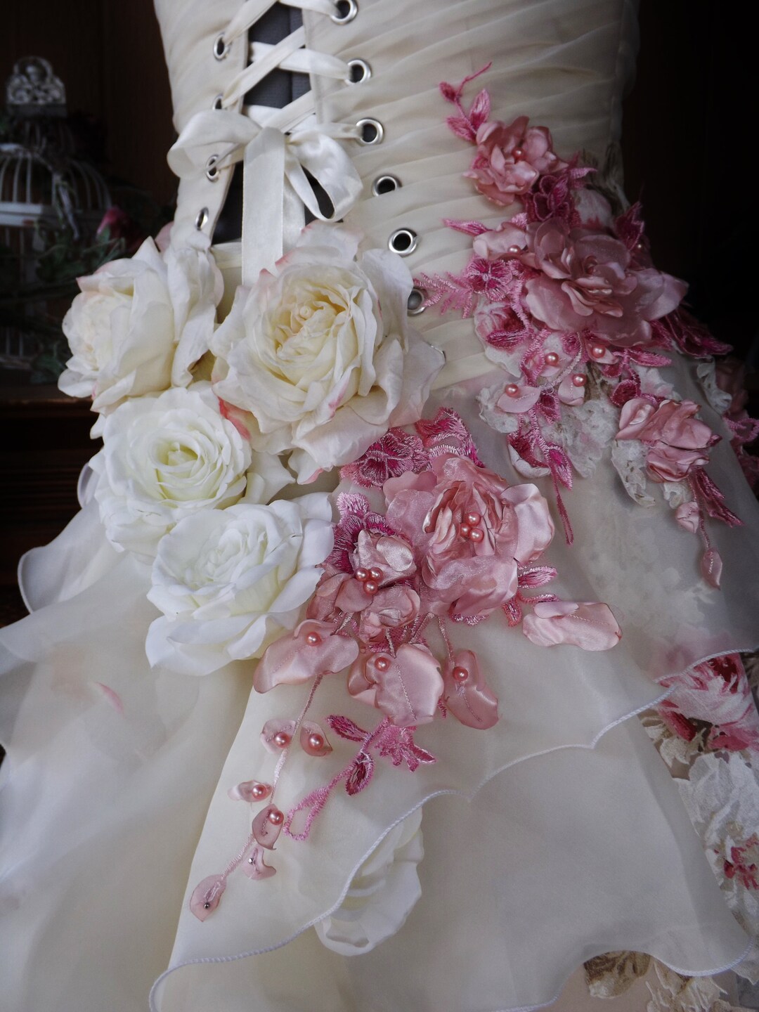 fenty renaissance rose corset dress Renaissance Rose Corset Dress