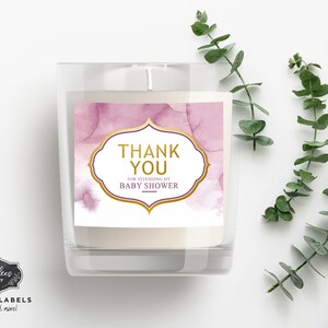 Custom wording candle labels // Bridesmaid Gift // Custom Wine | Etsy