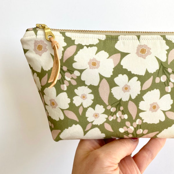 Sac d’huile essentielle floral vert sauge, sac d’huile essentielle de printemps