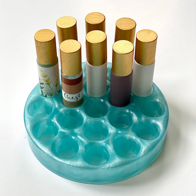 Essential Oil Roller Bottle Holder Roller Bottle Display Etsy