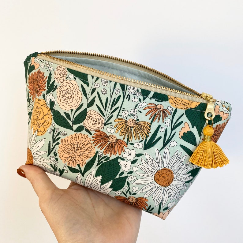 Vintage Floral Essential Oil Bag Oil Travel Bag Etsy