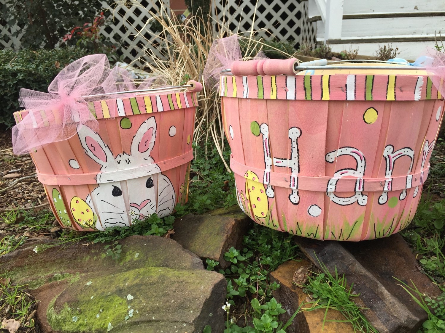 Personalized Easter Basket First Easter Basket Easter Etsy