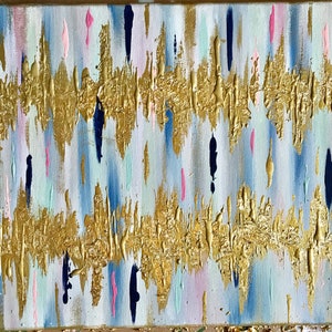 Babys heartbeat, sonogram painting, babys sonogram painting, heartbeat painting