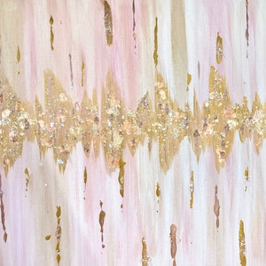 Heartbeat painting, baby’s heartbeat , sonogram painting