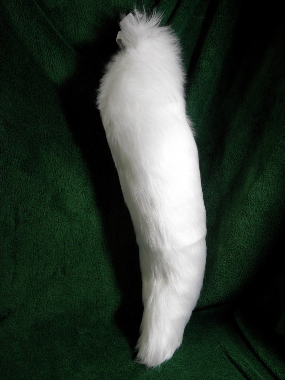 CUSTOM 23in Single Color Wolf Tail Costume Cosplay Etsy