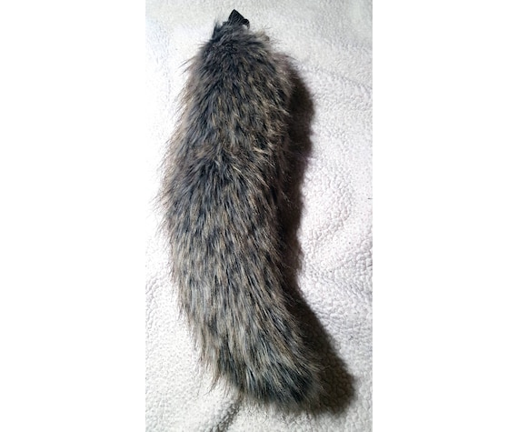 Deluxe Edition 23in Wilk Szary Kostium Ogon Cosplay