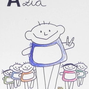 Educator notebook by nini san, Azia profession from children's lips image 4