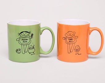 Kräuterhexe Teetasse und Kaffeeheini Kaffeetasse