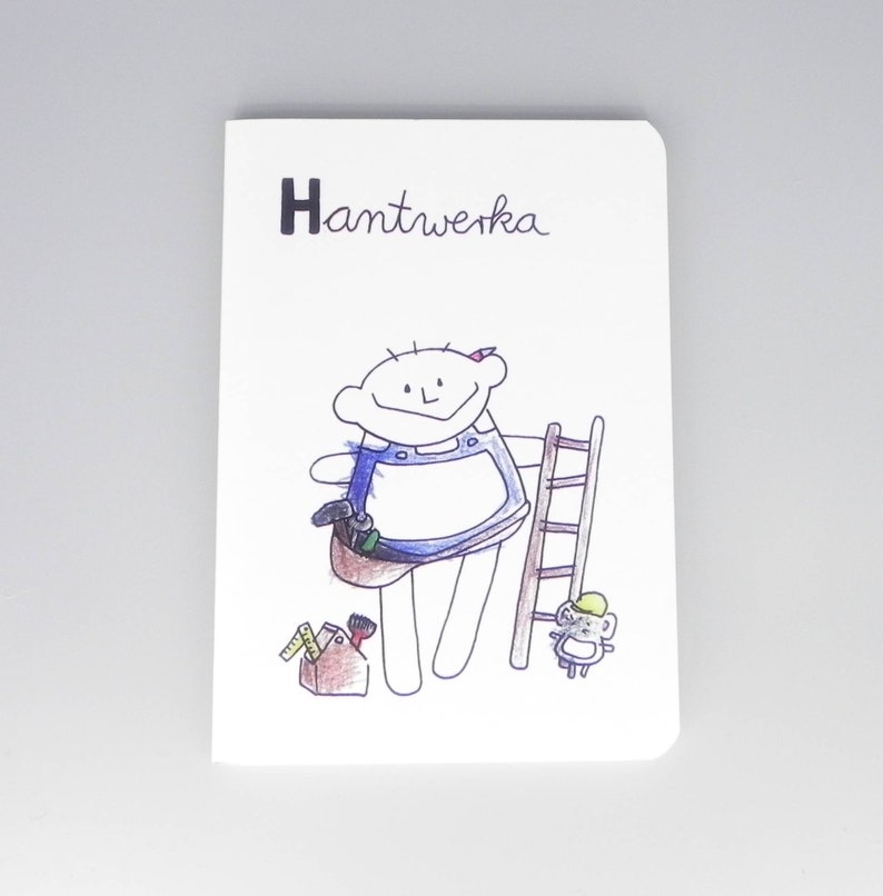 Craftsman notebook, Hantwerka profession from children's mouths image 3