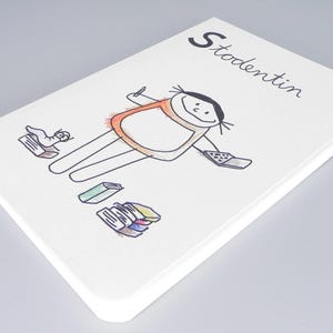 Quaderno per studenti, professione di dentista dalla bocca dei bambini / appunti per lo studio, prendere appunti durante le lezioni / regalo per lo studio
