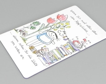 Magnet when everything gets too much for you / magnet with saying / fridge magnet / burn out / encouragement / board magnet / nini san