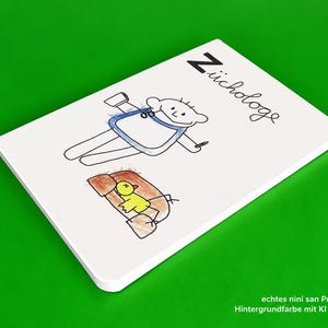 Notizbuch Psychologe, Züchologe Beruf aus Kindermund / Psychotherapie Geschenk Danke sagen / Notizen Therapie Sitzung / nini san Notizbücher