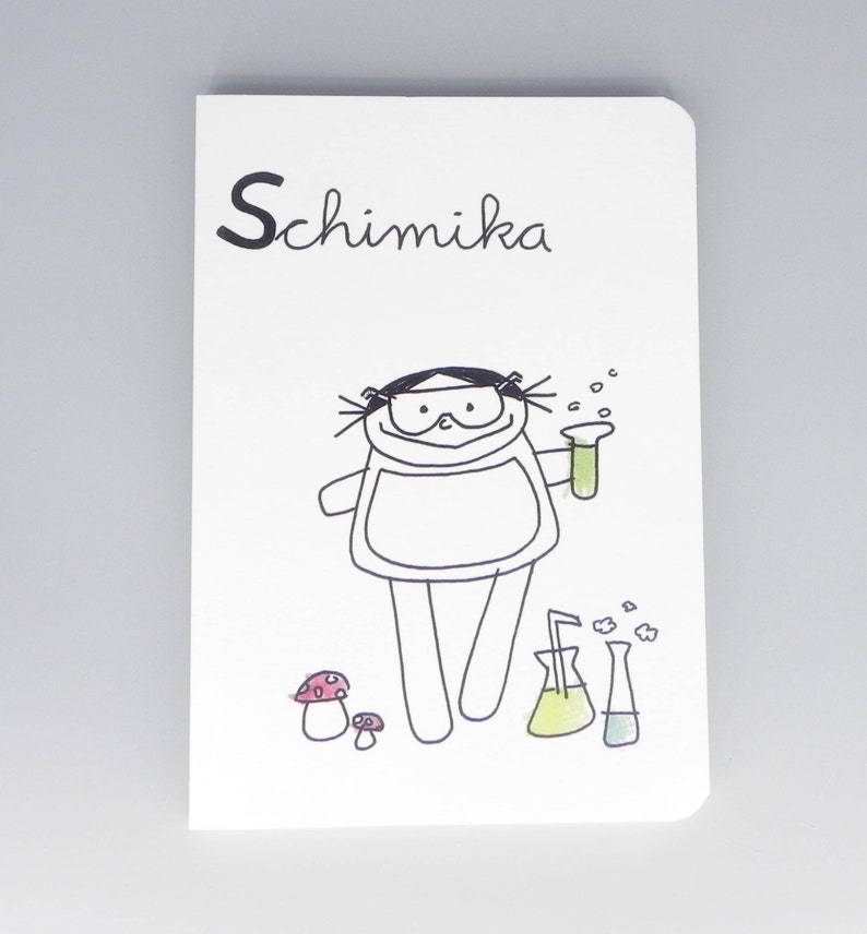 Carnet de chimiste, métier Schimika des lèvres des enfants par nini san image 3