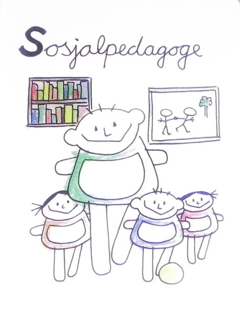 Sozialpädagoge Notizbuch, Sosjalpedagoge Beruf aus Kindermunde Bild 4