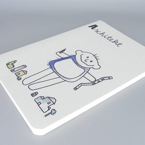 Quaderno dell'architetto, la professione dell'architetto dalla bocca dei bambini