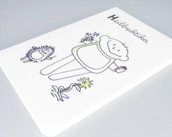 Carnet de naturopathe, profession Heilbraktika de la bouche des enfants