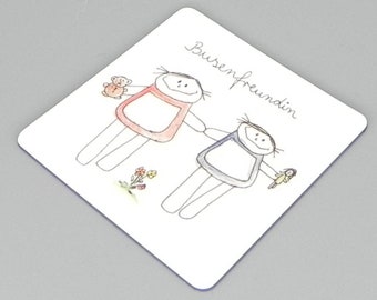 Bosom friend magnet fridge magnet friendship