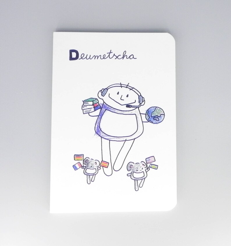 Carnet d'interprète Deumetscha profession de la bouche des enfants image 3