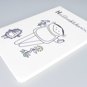 Cuaderno de practicante alternativo, profesión de practicante alternativo desde la boca de los niños por Nini San