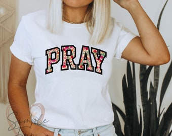 PRAY Applique Embroidery Design,Christian Embroidery Design,Machine Embroidery File