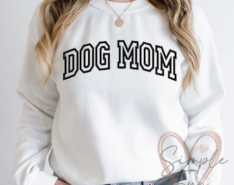 Dog MOM Outline Embroidery,Mama Embroidery Design,Dog Lover Embroidery File,Machine Embroidery Design