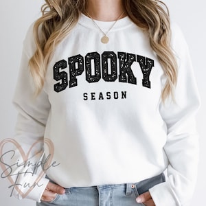Spooky Season Applique,Spooky Embroidery File,Halloween Embroidery Design,Machine Embroidery File