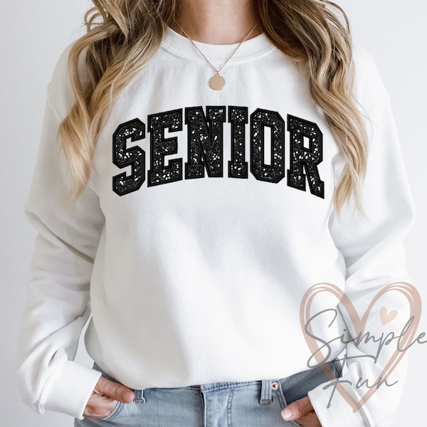 SENIOR Applique Embroidery Design,Graduation Embroidery Design, High School Shirt Embroidery, University Embroidery file