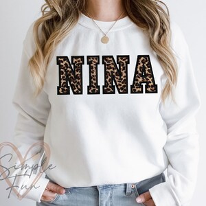NINA Applique Embroidery,NINA Embroidery Design,Machine Embroidery File