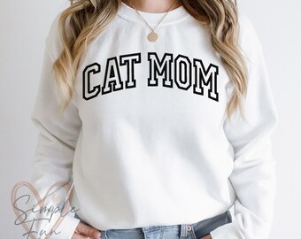 Cat MOM Outline Embroidery,Mama Embroidery Design,Cat Lover Embroidery File,Machine Embroidery Design