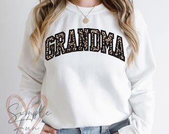 Grandma Applique Embroidery Design,Grandma Sweathirt Embroidery,Mother&#39;s day Sweatshirt Embroidery