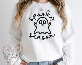 Spooky Season Embroidery,Halloween Embroidery,Spooky Embroidery,Ghost Embroider File,Machine Embroidery Design,