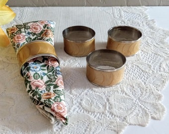 Lenox Laurel Leaf Serviettenringe Vierer Set