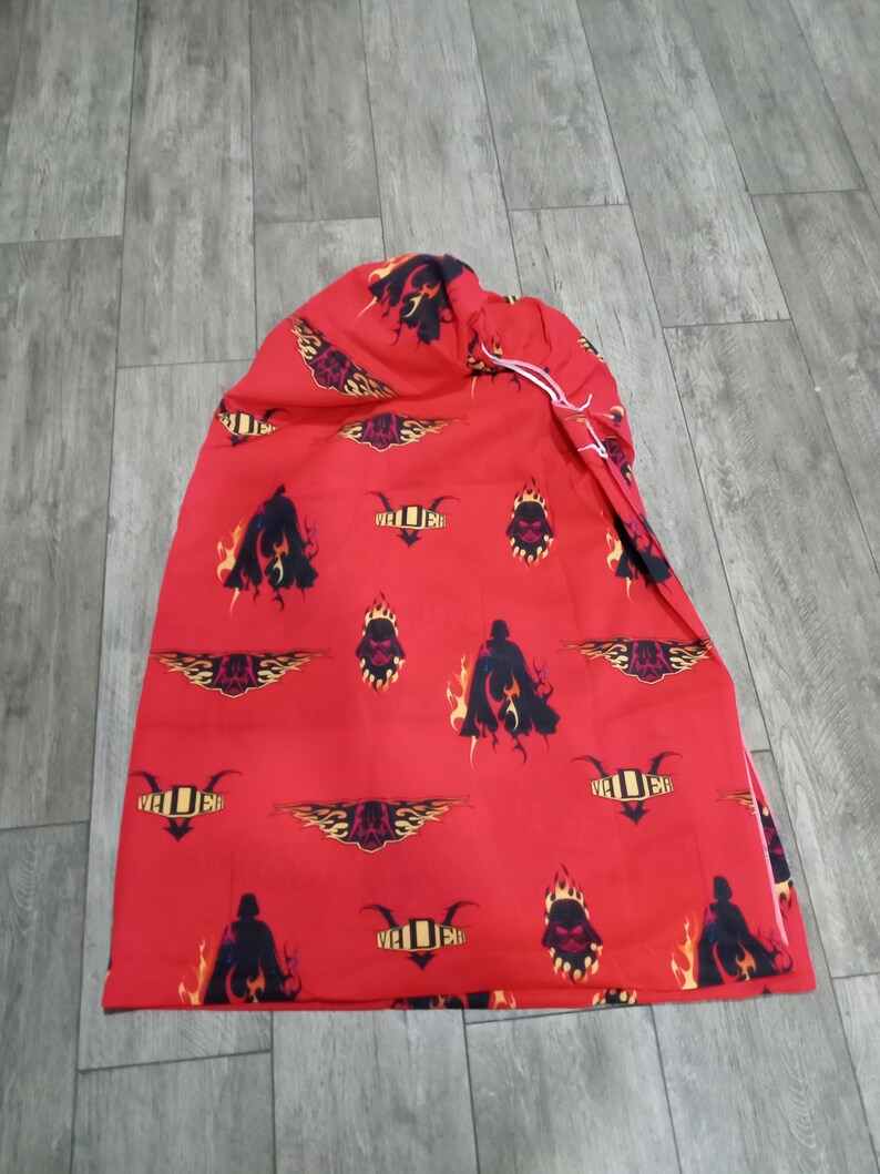 Vintage Star Wars Darth Vadar Twin Size Red Comforter Set Made Etsy