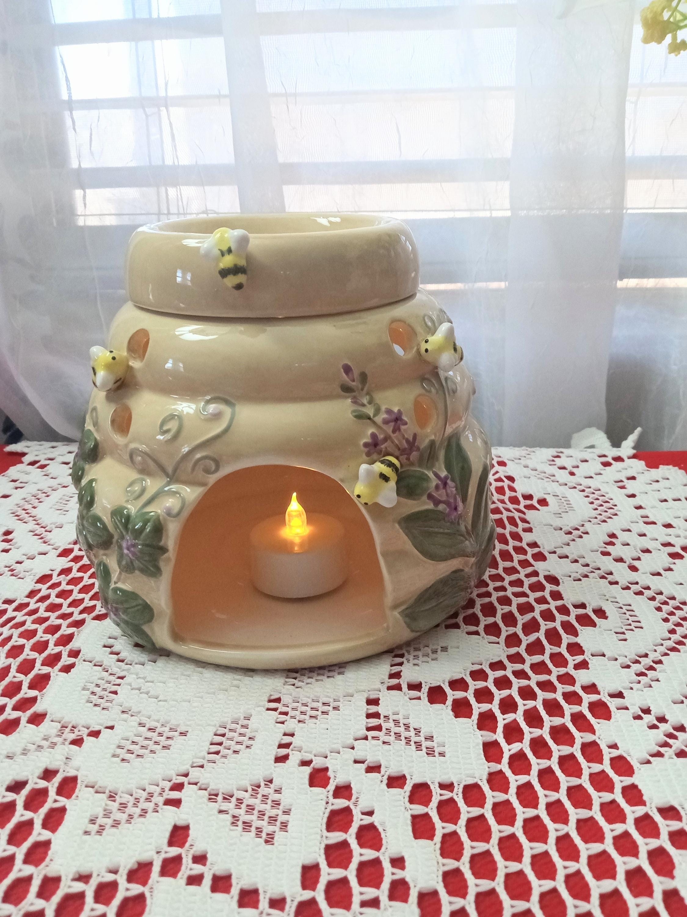 Partylite Bienenstock Keramikwachskerzenwärmer