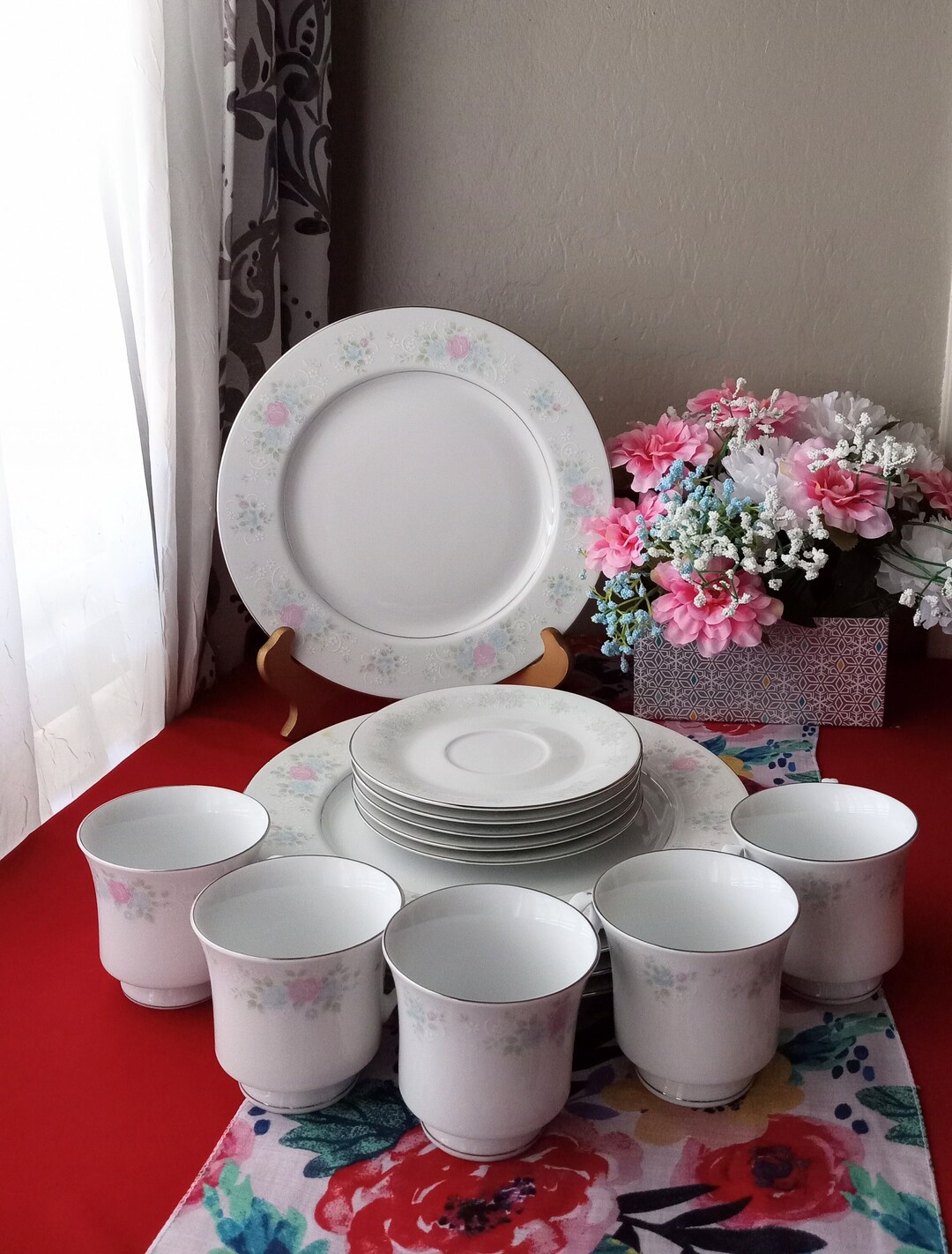 China Garden Prestige Dinner Dishes Plates Cups Saucers Etsy
