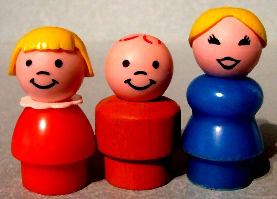 vintage fisher price people
