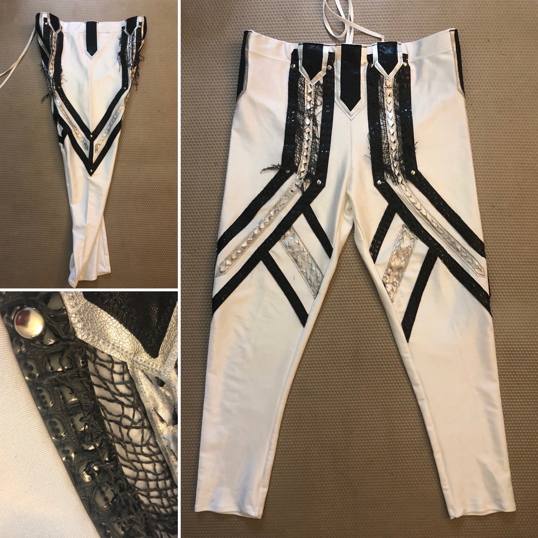 Pro Wrestling Tights 4042 Around Waist Apocalyptic Look Etsy