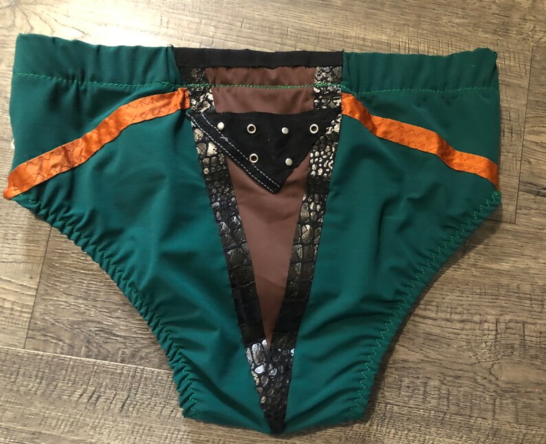 Pro Wrestling Trunks and Knee Pad Covers Apocalyptic Look Etsy