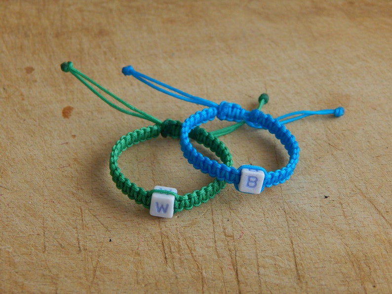 Twin Baby Bracelets Set of 2 Bracelets for Identical Twins Etsy