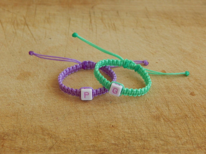 Twin Baby Bracelets Set of 2 Bracelets for Identical Twins Etsy