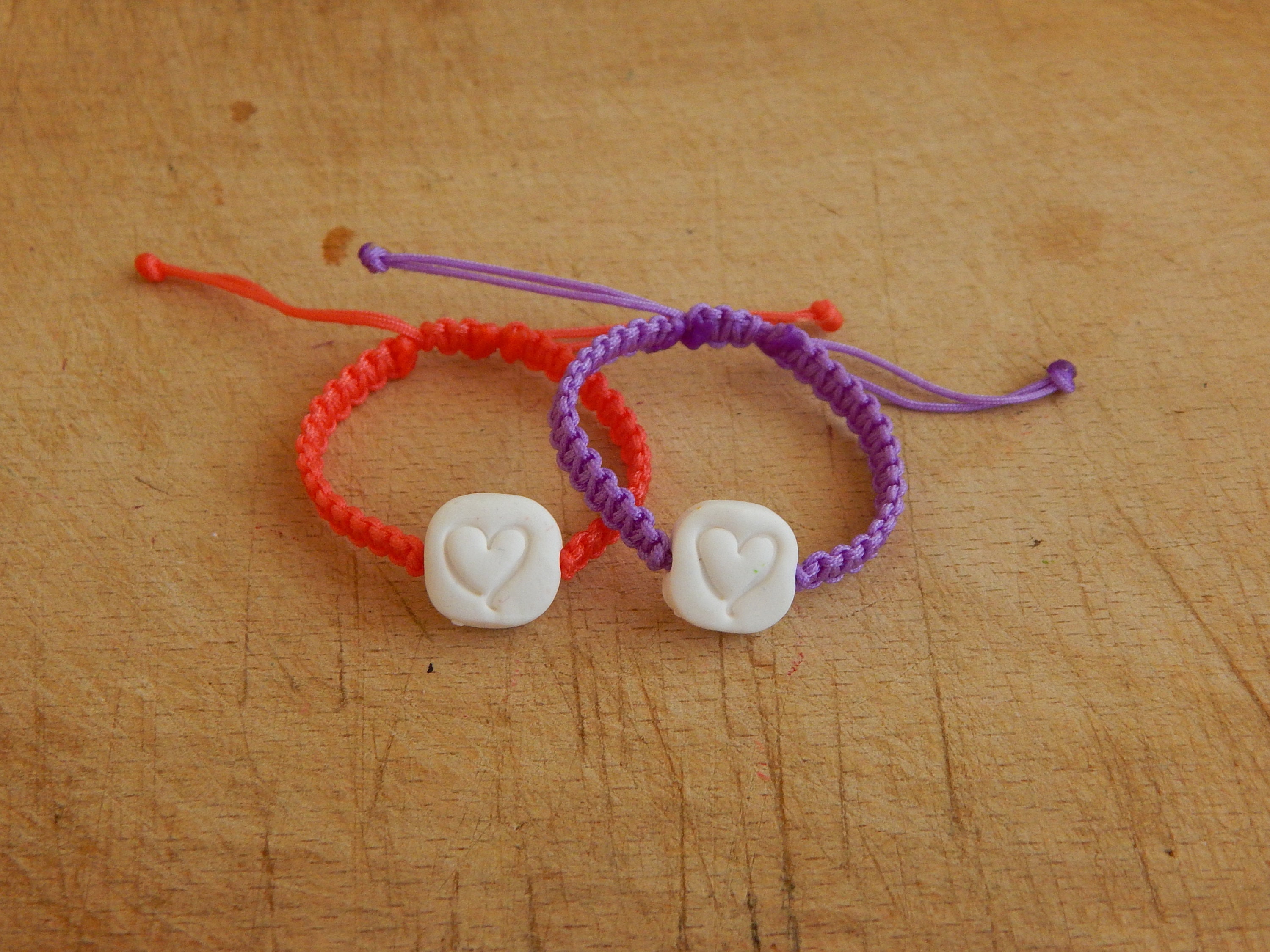 Twin Baby Heart Bracelets Set of 2 Bracelets for Identical Etsy