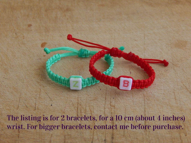Twin Baby Bracelets Set of 2 Bracelets for Identical Twins Etsy